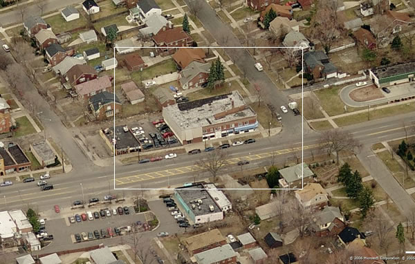 Coronet Theatre - Aerial